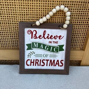 Believe in the Magic Christmas Sign - Mini